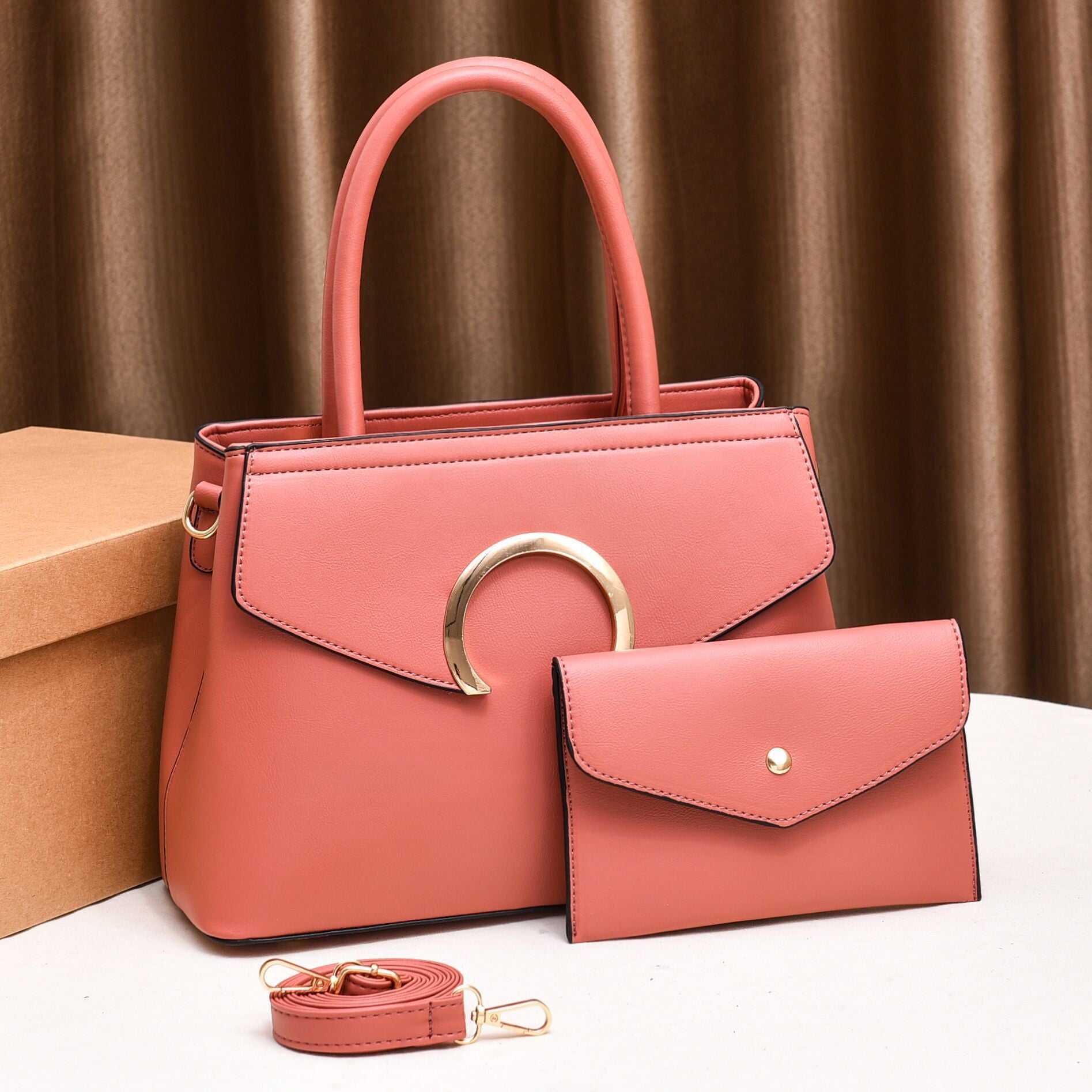 Wholesale PU Pure Color Mother Bag